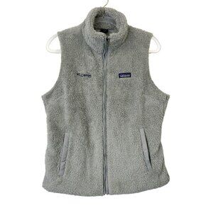 Patagonia Los Gatos Fleece Vest Womens Size Large‎ Gray